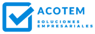 acotem logo celeste